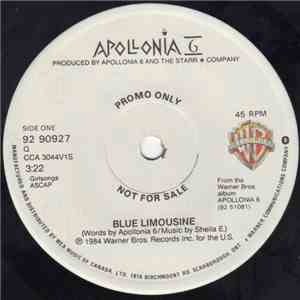 Apollonia 6 - Blue Limousine download mp3 flac