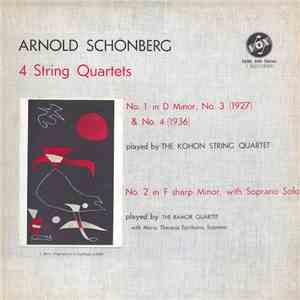 Arnold Schönberg - 4 String Quartets download free