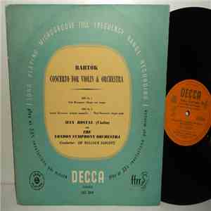 Bartók, Max Rostal, The London Symphony Orchestra, Sir Malcolm Sargent - Concerto For Violin & Orchestra download mp3 flac