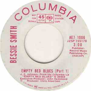 Bessie Smith - Empty Bed Blues (Part 1) / Empty Bed Blues (Part 2) download mp3 flac