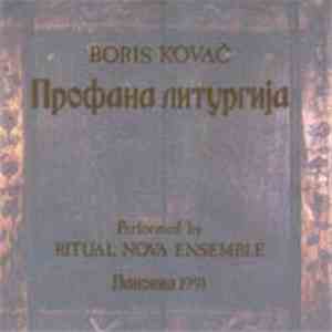 Boris Kovač - Profana Liturgija download mp3 flac