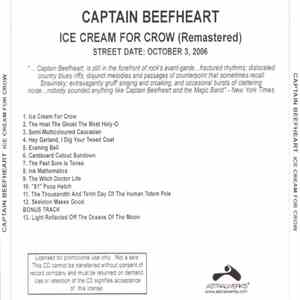 Captain Beefheart - Ice Cream For Crow download mp3 flac