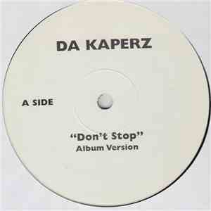 Da Kaperz - Don't Stop download mp3 flac