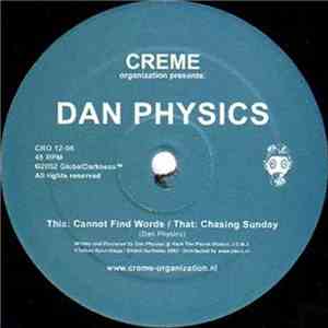 Dan Physics - Cannot Find Words download free