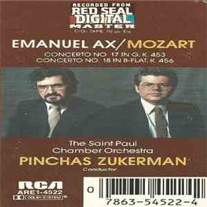 Emanuel Ax / Mozart, The Saint Paul Chamber Orchestra, Pinchas Zukerman - Concerto No. 17 In G, K. 453 / Concerto No. 18 In B-Flat, K. 456 download free Emanuel Ax / Mozart, The Saint Paul Chamber Orchestra, Pinchas Zukerman - Concerto No. 17 In G, K. 453 / Concerto No. 18 In B-Flat, K. 456 download mp3 flac