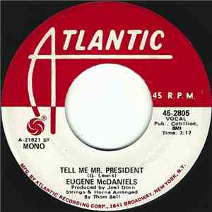 Eugene McDaniels - Tell Me Mr. President download free Eugene McDaniels - Tell Me Mr. President download mp3 flac