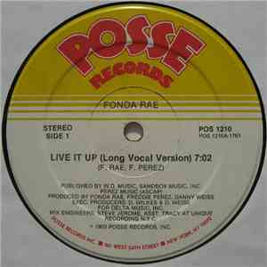 Fonda Rae - Live It Up download free Fonda Rae - Live It Up download mp3 flac