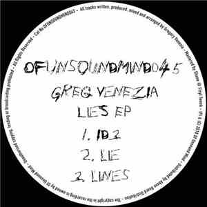 Greg Venezia - Lies EP download free Greg Venezia - Lies EP download mp3 flac