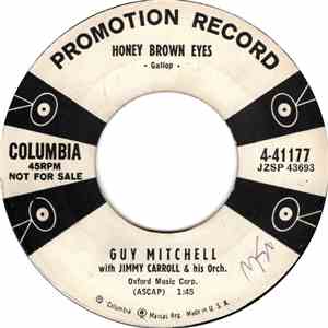 Guy Mitchell With Jimmy Carroll And His Orchestra - Honey Brown Eyes download free Guy Mitchell With Jimmy Carroll And His Orchestra - Honey Brown Eyes download mp3 flac