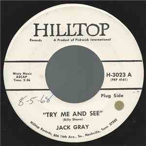 Jack Gray - Try Me And See download mp3 flac