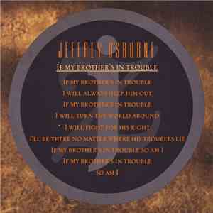 Jeffrey Osborne - If My Brother's In Trouble download mp3 flac