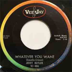 Jerry Butler - You Won't Be Sorry download free Jerry Butler - You Won't Be Sorry download mp3 flac