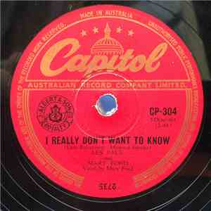 Les Paul And Mary Ford / Les Paul - I Really Don't Want To Know / South download free Les Paul And Mary Ford / Les Paul - I Really Don't Want To Know / South download mp3 flac
