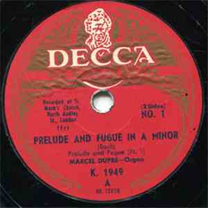 Marcel Dupré - Prelude And Fugue In A Minor download free Marcel Dupré - Prelude And Fugue In A Minor download mp3 flac