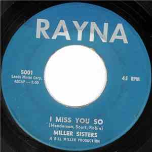 Miller Sisters - I Miss You So / Dance Little Sister download free Miller Sisters - I Miss You So / Dance Little Sister download mp3 flac