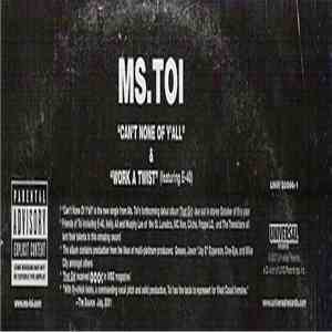 Ms. Toi - Can't None Of Y'all / Work A Twist download mp3 flac