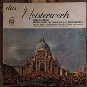 Nicolo Paganini / Michael Rabin - Konzert Für Violine Und Orchester - Nr. 1 D-dur Op. 6 download free Nicolo Paganini / Michael Rabin - Konzert Für Violine Und Orchester - Nr. 1 D-dur Op. 6 download mp3 flac