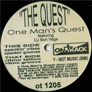 One Man's Quest Featuring DJ Bon Vega - The Quest download mp3 flac