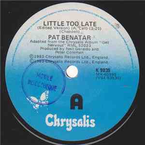 Pat Benatar - Little Too Late download mp3 flac