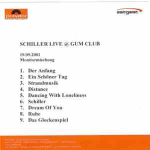 Schiller - Schiller Live @ Gum Club download free Schiller - Schiller Live @ Gum Club download mp3 flac