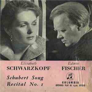 Schubert - Elisabeth Schwarzkopf, Edwin Fischer - Schubert Song Recital No. 1 - Schubert Songs download mp3 flac