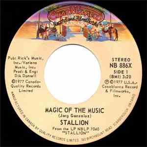 Stallion  - Magic Of The Music / Glad That I Found You download free
