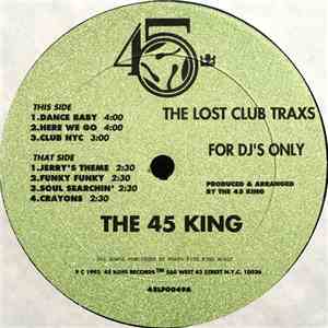 The 45 King - The Lost Breakbeats - The Lost Club Traxs download mp3 flac