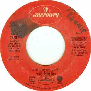 The Joneses - Baby, Don't Do It download free