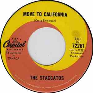 The Staccatos  - Move To California / Do You Mind (If I Dance With Your Girl) download mp3 flac