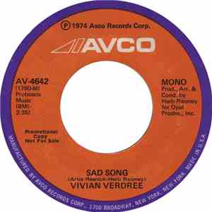 Vivian Verdree - Sad Song download free Vivian Verdree - Sad Song download mp3 flac