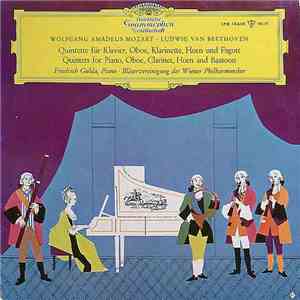Wolfgang Amadeus Mozart • Ludwig van Beethoven, Friedrich Gulda • Bläservereinigung Der Wiener Philharmoniker - Quintette Für Klavier, Oboe, Klarinette, Horn Und Fagott = Quintets For Piano, Oboe, Clarinet, Horn And Bassoon download mp3 flac